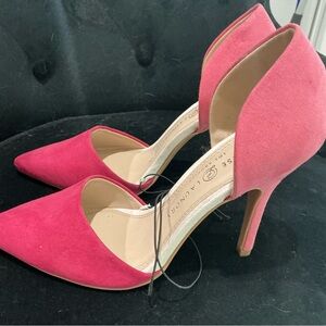 Pink High Heel Pumps